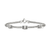 John Hardy Icon Stud Sterling Silver Diamond Chain Bracelet