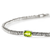 John Hardy Heishi Gem Sterling Silver Bracelet with Peridot, 2.5mm
