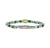 John Hardy Heishi Gem Sterling Silver Bracelet with Peridot, 4mm