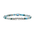John Hardy Heishi Gem Sterling Silver Bracelet with Swiss Blue Topaz, 4mm
