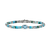 John Hardy Heishi Gem Sterling Silver Bracelet with Swiss Blue Topaz, 4mm