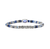John Hardy Heishi Gem Sterling Silver Bracelet with Tanzanite, 4mm
