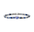 John Hardy Heishi Gem Sterling Silver Bracelet with Tanzanite, 4mm