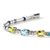 John Hardy Heishi Gem Sterling Silver Bracelet with Mixed Gemstones, 4mm