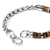 John Hardy Heishi Sterling Silver Chain Bracelet with Tiger Eye, 6mm