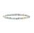 John Hardy Ocean Heishi Sterling Silver Bracelet with Multi Color Quartzite, 4mm