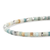 John Hardy Ocean Heishi Sterling Silver Bracelet with Multi Color Quartzite, 4mm