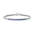 John Hardy Essentials Sterling Silver Bracelet with Blue Sapphire