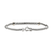 John Hardy Essentials Mixed Metals Pavé Diamond Bar Bracelet