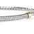 John Hardy Essentials Mixed Metals Pavé Diamond Bar Bracelet