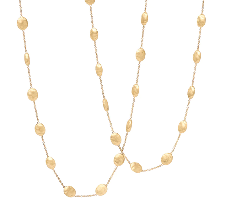 Marco Bicego Siviglia Yellow Gold Large Bead Long Necklace