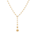 Marco Bicego Africa Yellow Gold Lariat Necklace with Diamonds