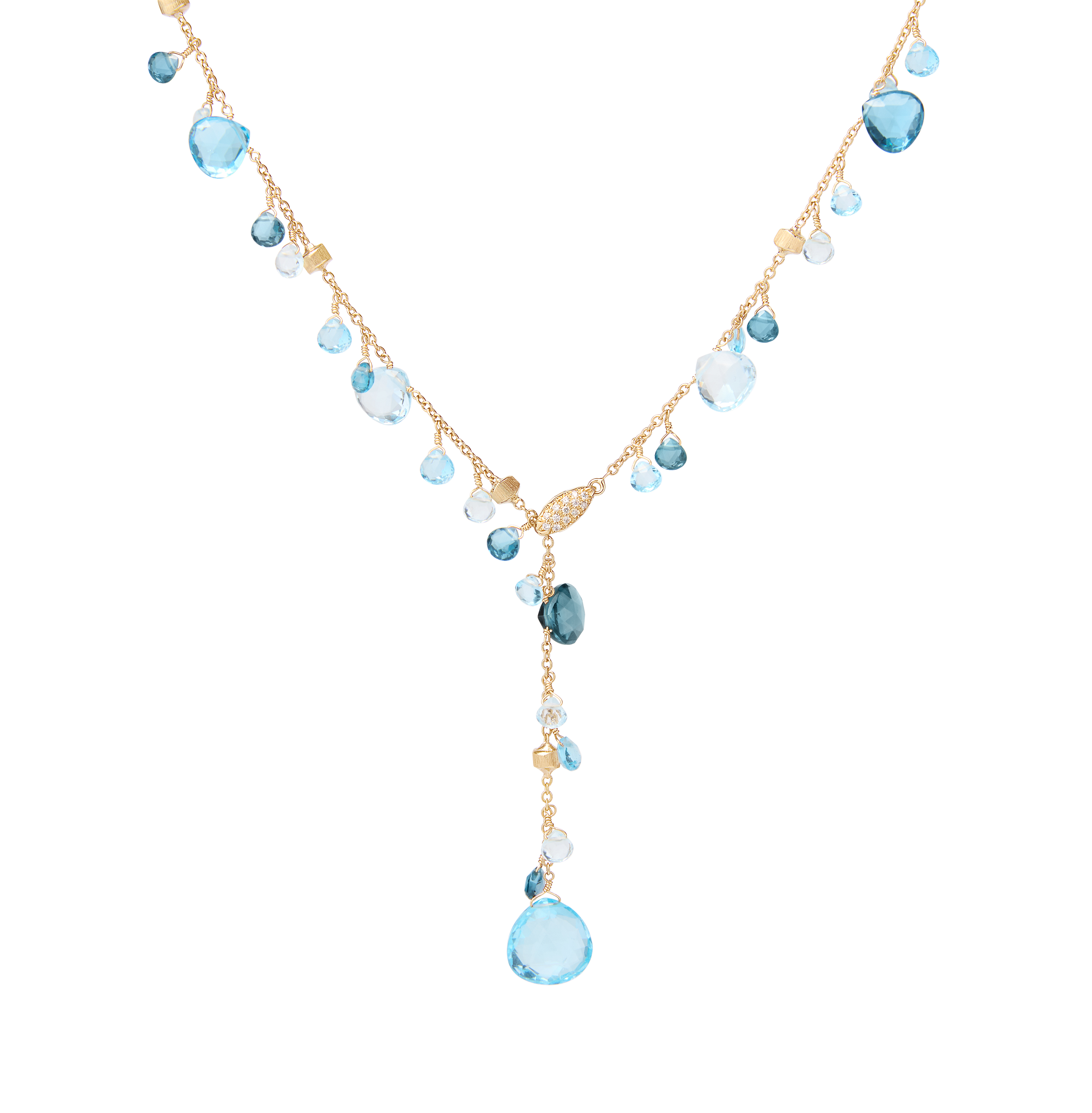 Marco Bicego Blue Topaz Lariat Necklace | Fink's