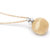 Marco Bicego Africa Yellow Gold Hand Engraved Bead Pendant with Diamonds