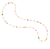 Marco Bicego Lunaria Tourmaline Multicolor Statement Necklace, 37.80&quot;