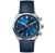 TAG Heuer Carrera Chronograph Watch with Blue Leather Strap