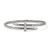 John Hardy Spear Sterling Silver Bypass Flex Cuff with Diamonds