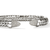 John Hardy Spear 50 Sterling Silver Flex Cuff with Diamonds