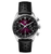 TAG Heuer Carrera Chronograph Watch with Black Leather Strap