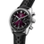 TAG Heuer Carrera Chronograph Watch with Black Leather Strap