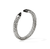 John Hardy Spear 50 Sterling Silver and Black Onyx Flex Cuff