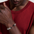 John Hardy Spear 50 Sterling Silver and Black Onyx Flex Cuff