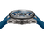 Side of TAG Heuer Carrera Chronograph Extreme Sport Watch with Blue Rubber Strap