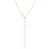 Marco Bicego Marrakech Onde Yellow Gold Twisted Coil Link Lariat with Diamond Clasp