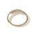 John Hardy Classic Chain Gold Diamond Pave Bypass Flex Cuff