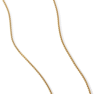 Box Chain Necklace in 18K Yellow Gold