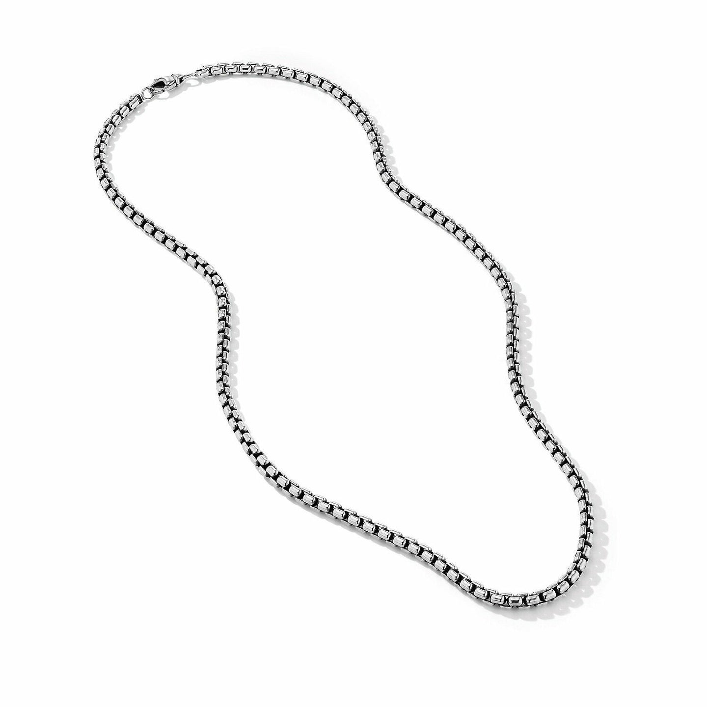 Large Box Chain Necklace, 4.8mm, 22