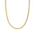 Box Chain Necklace in 18K Yellow Gold, 3.4mm
