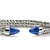 Lapis Lazuli gemstones on John Hardy Spear 50 Sterling Silver Flex Cuff