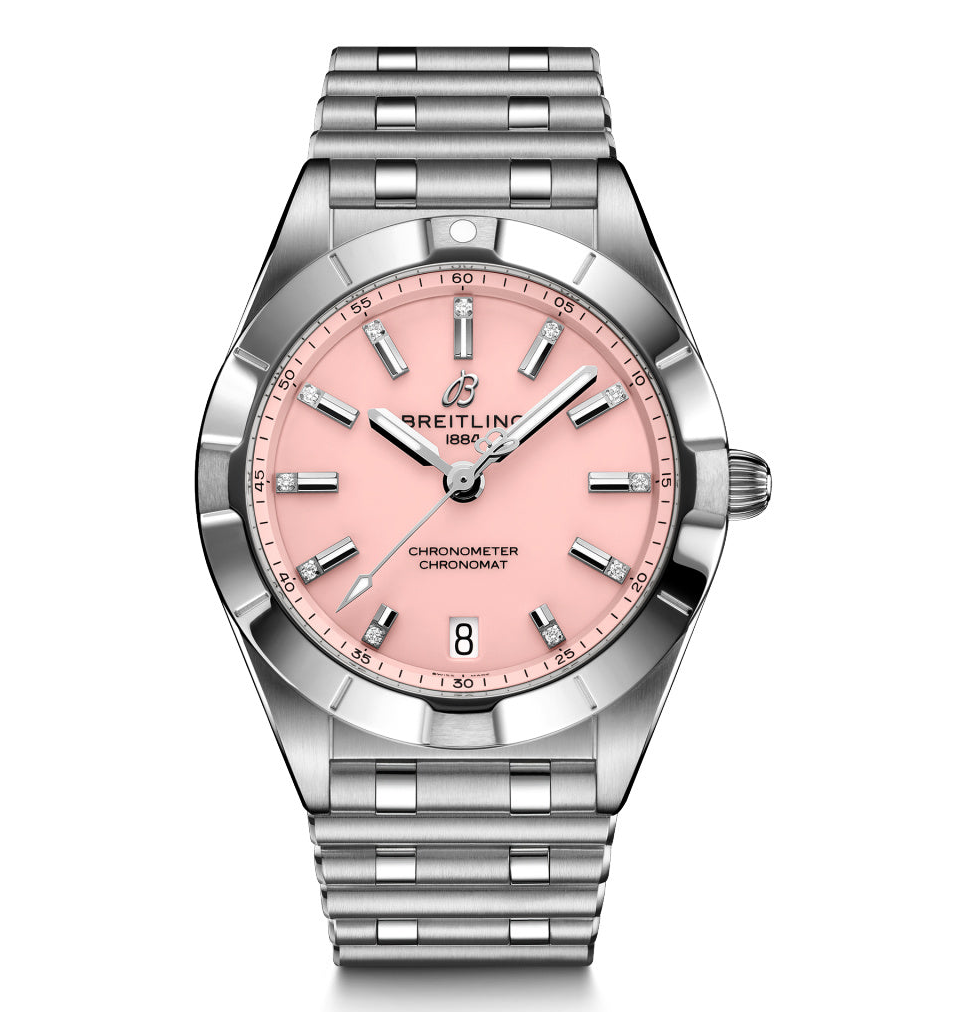 Breitling Chronomat 32 Watch | Pink Dial | Fink's