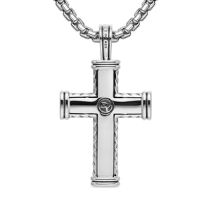 David Yurman The Chevron Collection Pendant in Sterling Silver (Image 3)