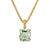 Marbella Pendant in 18K Yellow Gold with Prasiolite, 12mm