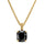 Marbella Pendant in 18K Yellow Gold with Black Onyx, 12mm
