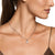 DY Elements Heart Pendant in Sterling Silver with Diamonds, 12.7mm