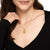 Lunar New Year Horse Amulet in 18K Yellow Gold with Diamonds, 19mm