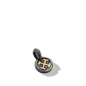 Shipwreck Coin Amulet in Sterling Silver with 18K Yellow Gold