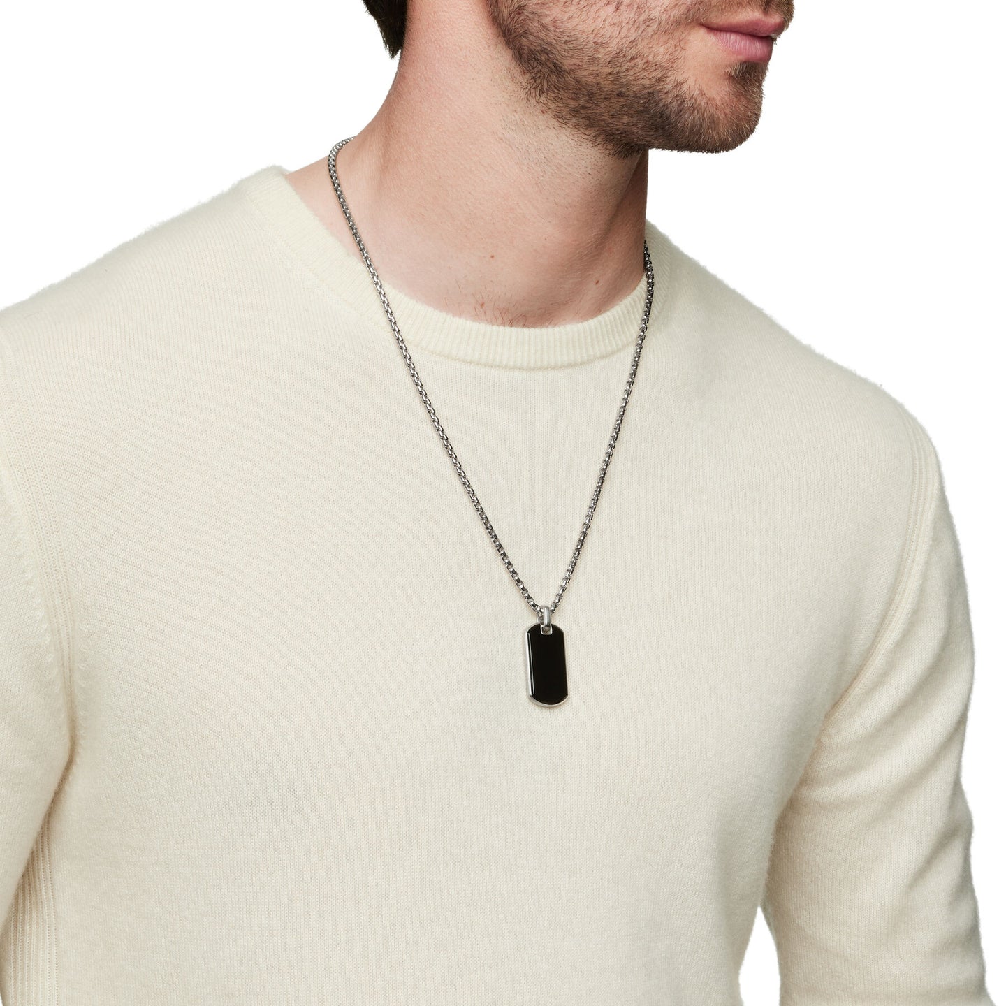 David Yurman The Chevron Collection Pendant in Sterling Silver (Image 5)