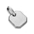 Octagonal Amulet in Sterling Silver, 15mm
