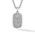 Load image into Gallery viewer, Torqued Faceted Amulet in Sterling Silver with Pavé Diamonds