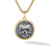 Life and Death Amulet Enhancer in Silver and Yellow Gold