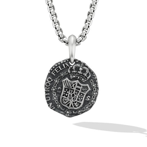 Shipwreck Coin Amulet in Sterling Silver