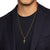 Cross Pendant in 18K Yellow Gold with Diamonds, 24mm