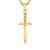 Sword Amulet in 18K Yellow Gold with Diamond, 45mm