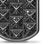 Pyramid Tag in Black Titanium with Black Diamonds, 35mm