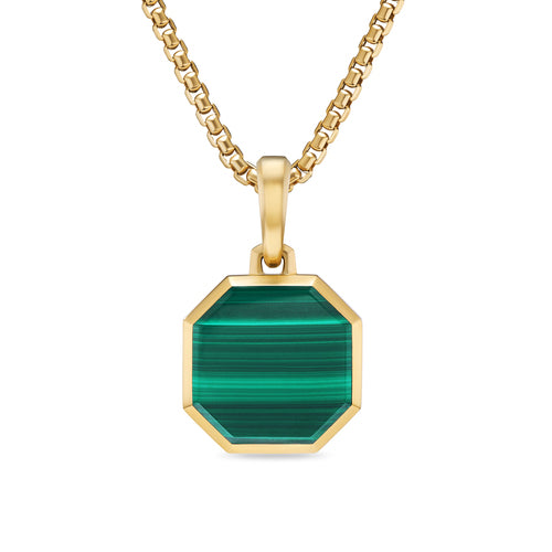 amulet Malachite necklace 4mm×40cm Amazon.com: Onesmek Real Malachite Crystals Stone Necklace
