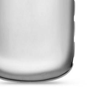 Chevron Tag in Sterling Silver, 27mm